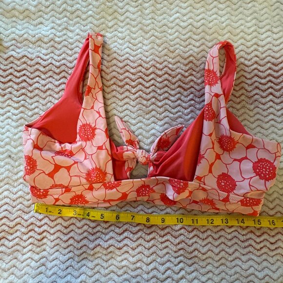 Aerie Pink Floral Bikini Bathing Suit Tops and Bottom - Size XL - XXL - Picture 5 of 12